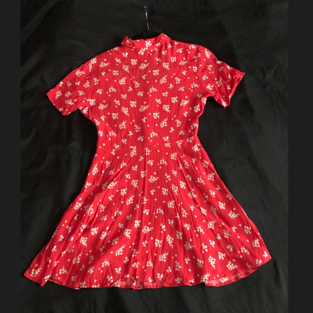 Floral Button Dress - Picture 3 of 3